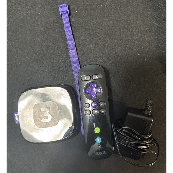 Roku 3 (3rd Generation) Media Streamer 4200X - Black - Picture 2 of 2